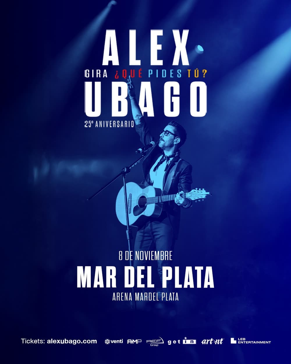 Afiche de Álex Ubago