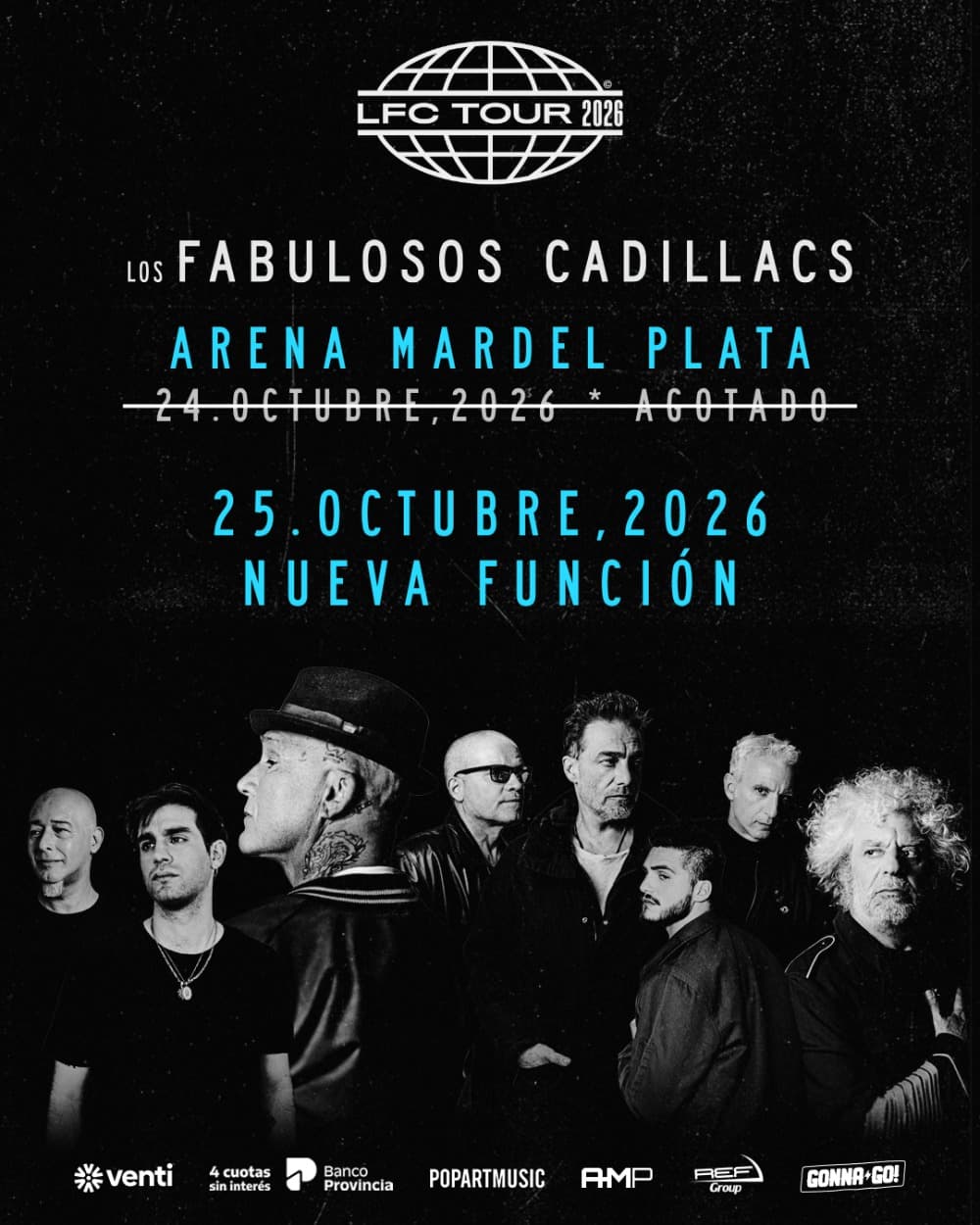 Afiche de Los Fabulosos Cadillacs